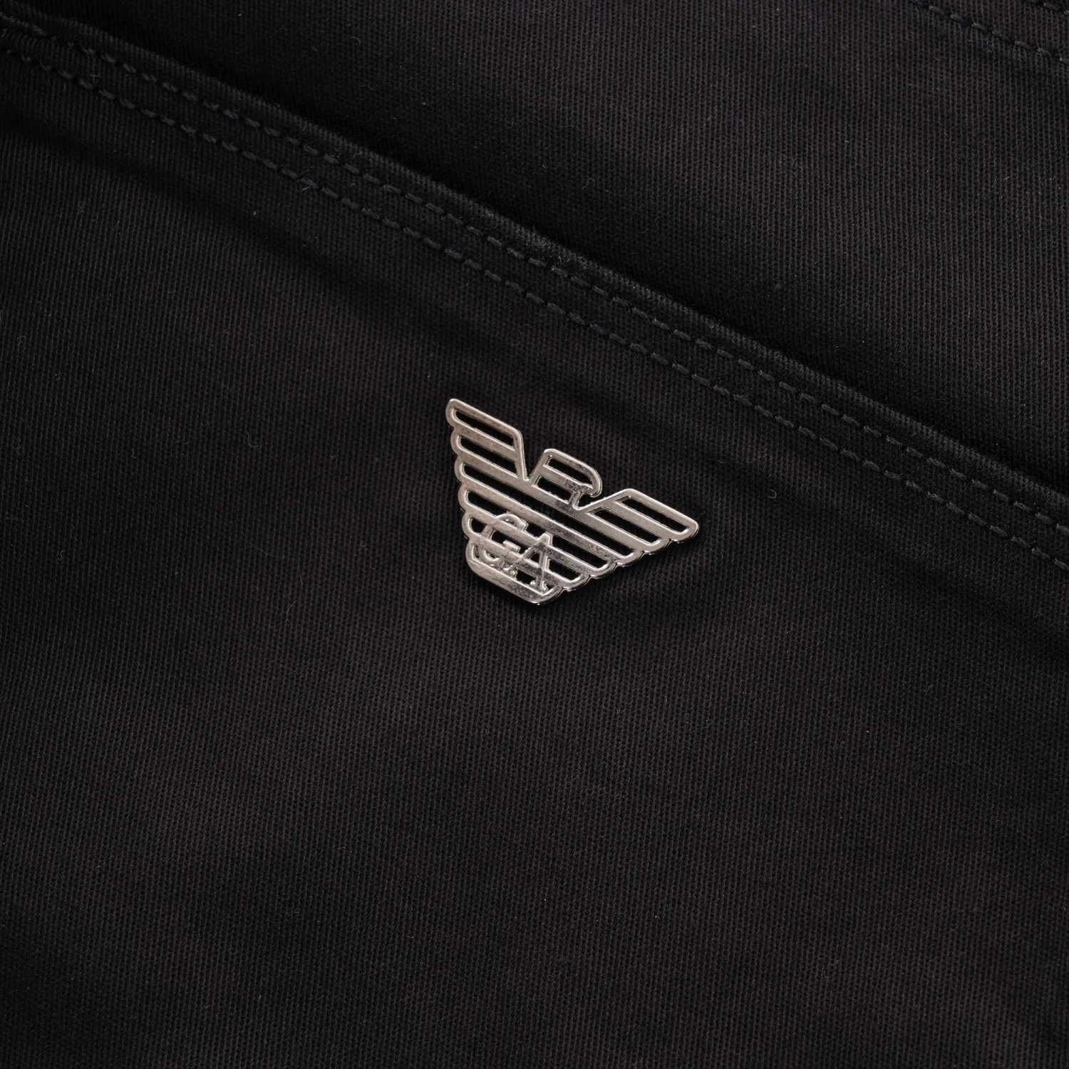 Emporio Armani J06 Slim Fit Denim Jeans - Nero 4 Emporio Armani J06 Slim Fit Denim Jeans - Nero - Image 4