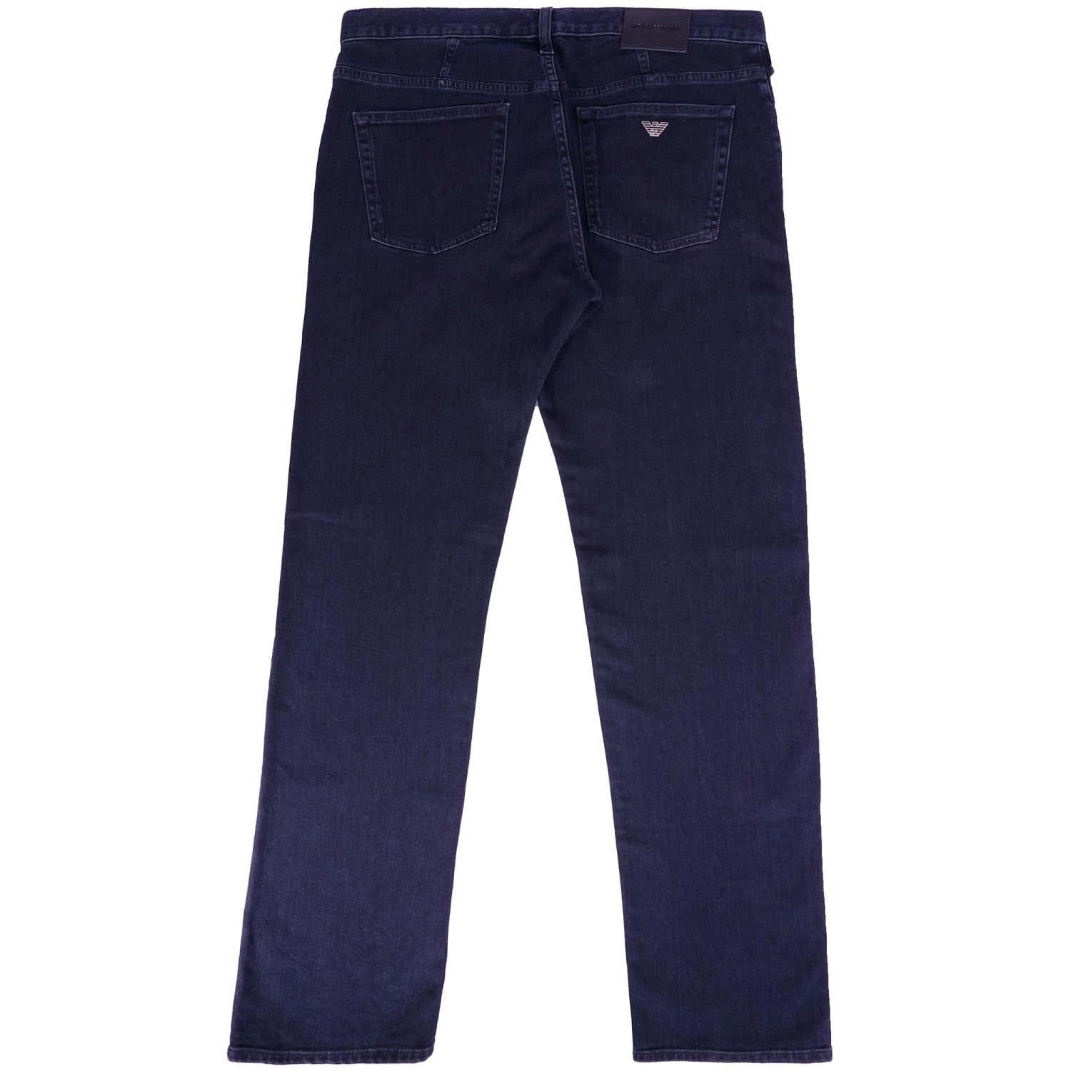 Emporio Armani J21 Regular-Fit Comfort Twill Denim Jeans - Blue 5 Emporio Armani J21 Regular-Fit Comfort Twill Denim Jeans - Blue - Image 5