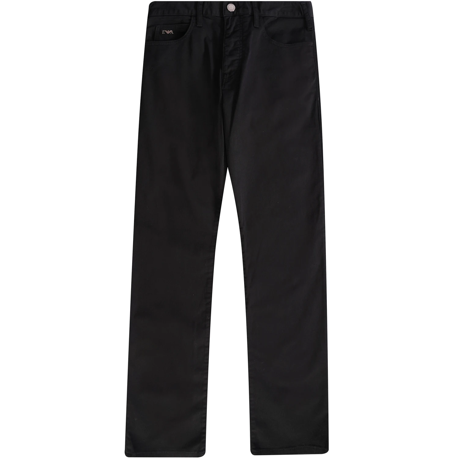 Emporio Armani J45 Regular-fit Comfort-Denim Twill Jeans - Nero 1 Emporio Armani J45 Regular-fit Comfort-Denim Twill Jeans - Nero