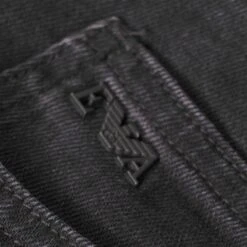 Emporio Armani J45 Regular Fit Jeans - Denim Nero -Stuarts Fashion Store emporio armani j45 regular fit jeans denim nero p55356 779279 image