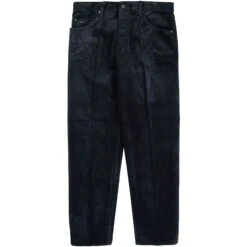 Emporio Armani J69 Loose-Fit Corduroy Trousers - Blu Navy