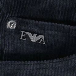 Emporio Armani J69 Loose-Fit Corduroy Trousers - Blu Navy 7 Emporio Armani J69 Loose-Fit Corduroy Trousers - Blu Navy -Stuarts Fashion Store emporio armani j69 loose fit corduroy trousers blu navy p60723 900899 image