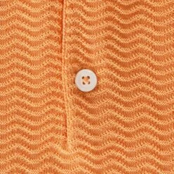 Emporio Armani Knitted Polo Shirt - Aran 6 Emporio Armani Knitted Polo Shirt - Aran -Stuarts Fashion Store emporio armani knitted polo shirt aran p57602 836609 image