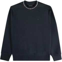 Emporio Armani Logo Sweatshirt - Navy