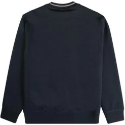 Emporio Armani Logo Sweatshirt - Navy -Stuarts Fashion Store emporio armani logo sweatshirt navy p60412 891384 image