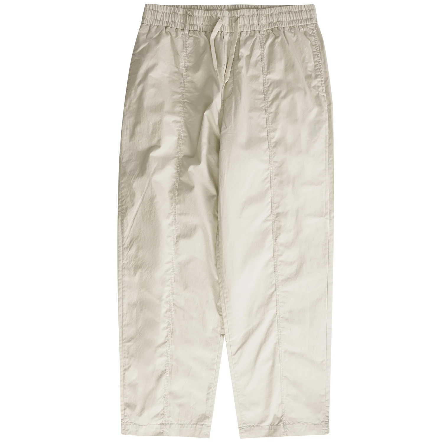 Emporio Armani Pima Poplin Drawstring Trousers - Peyote 1 Emporio Armani Pima Poplin Drawstring Trousers - Peyote