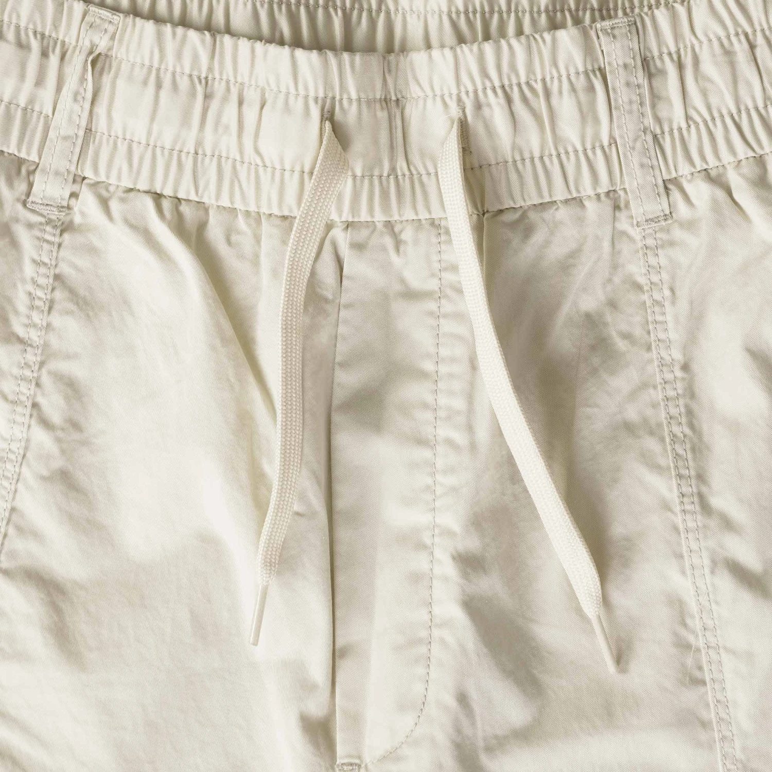 Emporio Armani Pima Poplin Drawstring Trousers - Peyote 2 Emporio Armani Pima Poplin Drawstring Trousers - Peyote - Image 2