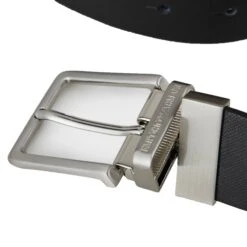 Emporio Armani Reversible Belt Set - Nero -Stuarts Fashion Store emporio armani reversible belt set nero p60415 886767 image