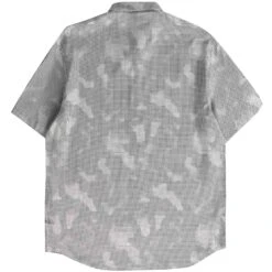 Emporio Armani Short Sleeve Pattern Woven Shirt - Pois -Stuarts Fashion Store emporio armani short sleeve pattern woven shirt pois p58279 849712 image