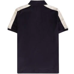 Emporio Armani Two Tone Polo Shirt - Blue Navy -Stuarts Fashion Store emporio armani two tone polo shirt blue navy p57591 836807 image