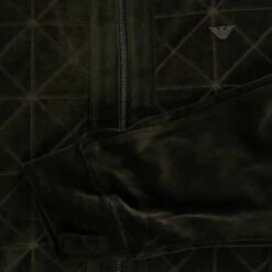 Emporio Armani Zip Up Sweatshirt - Green 6 Emporio Armani Zip Up Sweatshirt - Green -Stuarts Fashion Store emporio armani zip up sweatshirt green p60413 891094 image