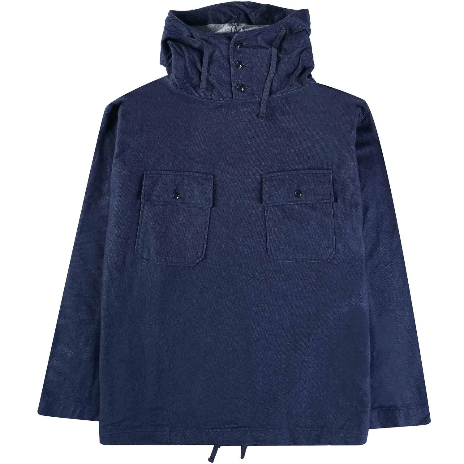 Engineered Garments Cagoule Shirt - Indigo 1 Engineered Garments Cagoule Shirt - Indigo