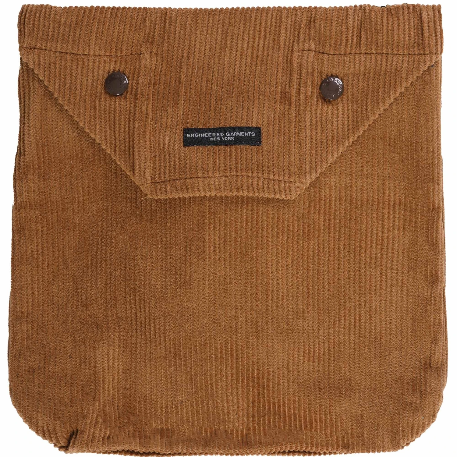 Engineered Garments Corduroy Shoulder Pouch - Chestnut 1 Engineered Garments Corduroy Shoulder Pouch - Chestnut