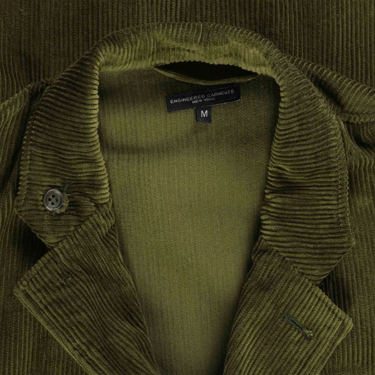 Engineered Garments Loiter Jacket - Olive 2 Engineered Garments Loiter Jacket - Olive - Image 2