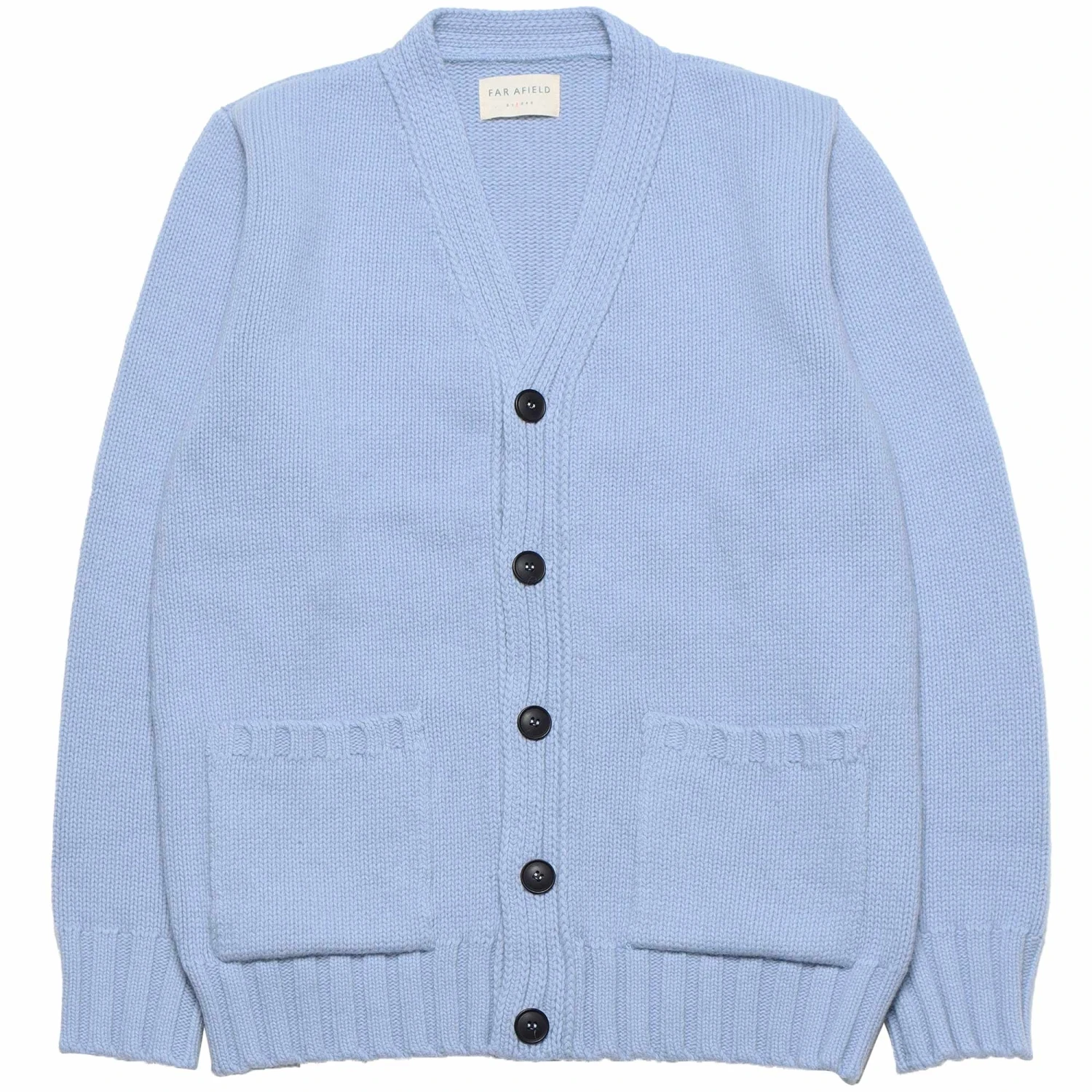 Far Afield Buckley Cardigan - Silver Blue 1 Far Afield Buckley Cardigan - Silver Blue