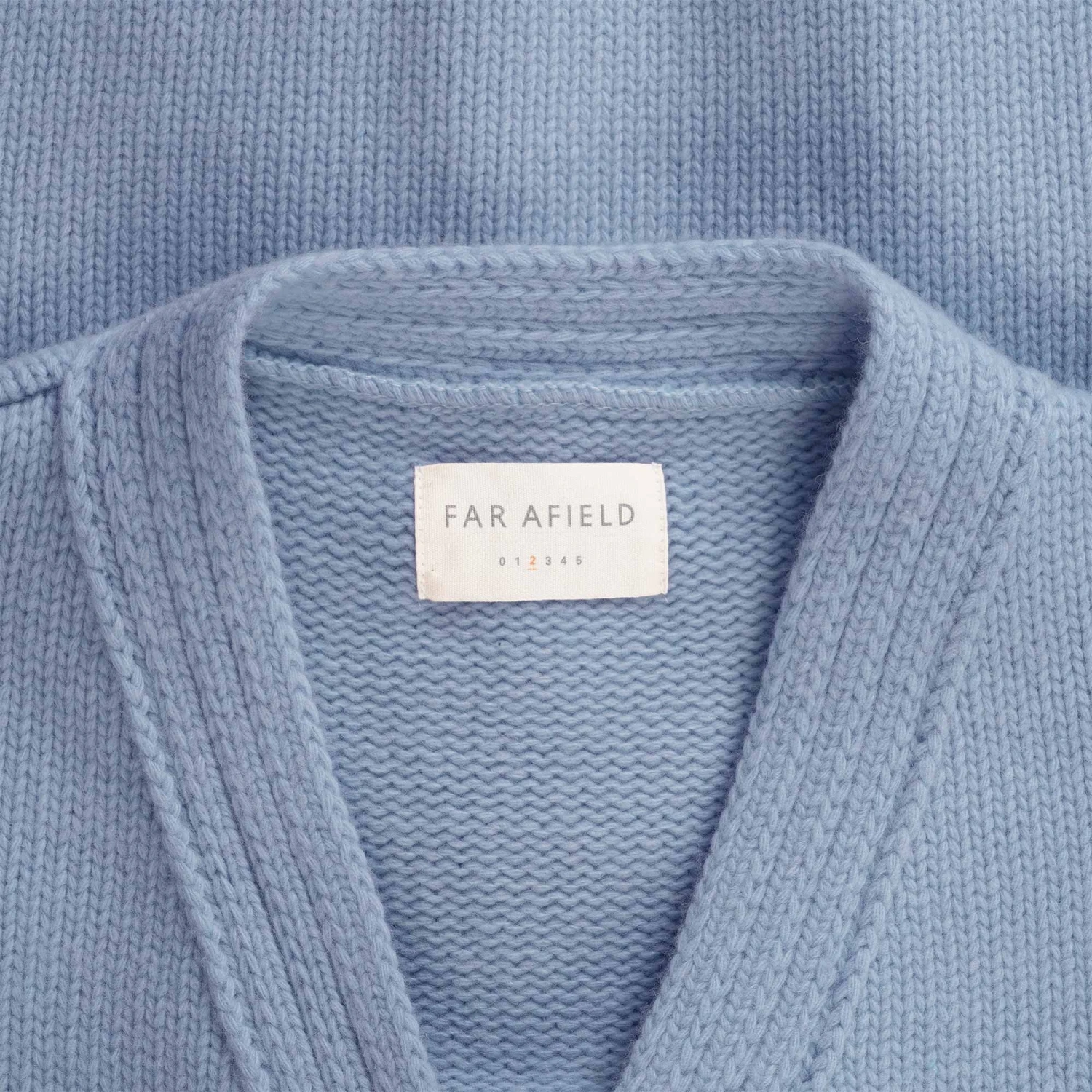 Far Afield Buckley Cardigan - Silver Blue 2 Far Afield Buckley Cardigan - Silver Blue - Image 2