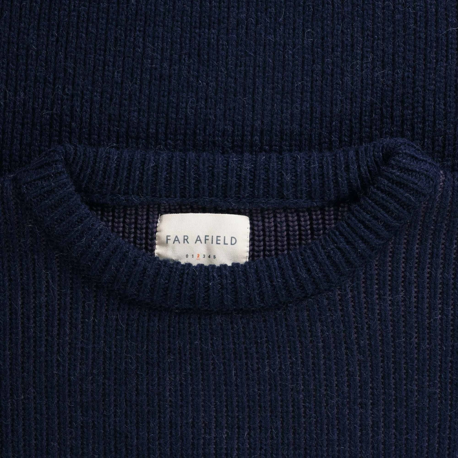 Far Afield Hamish Contrast Ribbed Knit - Purple 2 Far Afield Hamish Contrast Ribbed Knit - Purple - Image 2