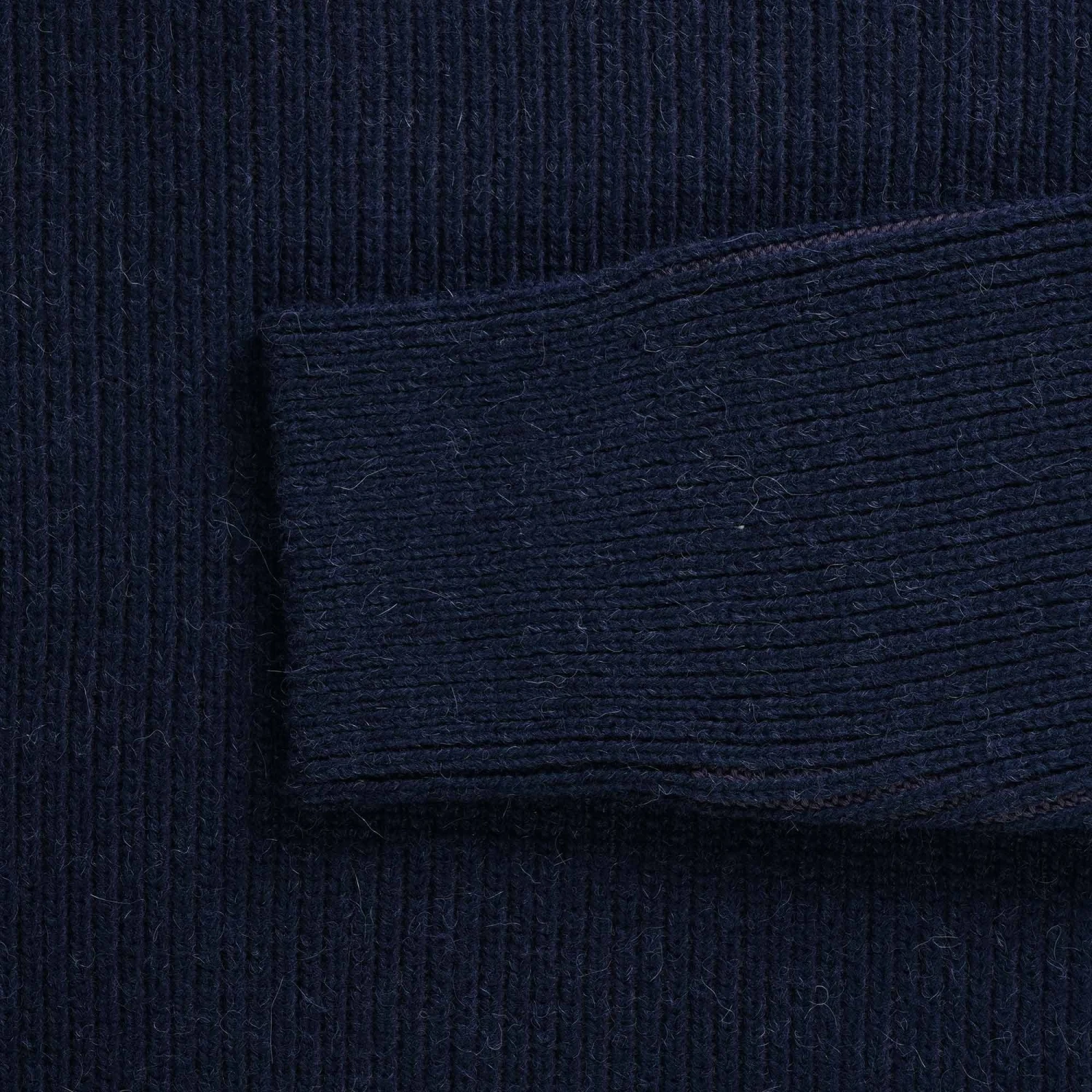 Far Afield Hamish Contrast Ribbed Knit - Purple 3 Far Afield Hamish Contrast Ribbed Knit - Purple - Image 3