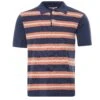 Far Afield Leroy S/S Polo - Navy