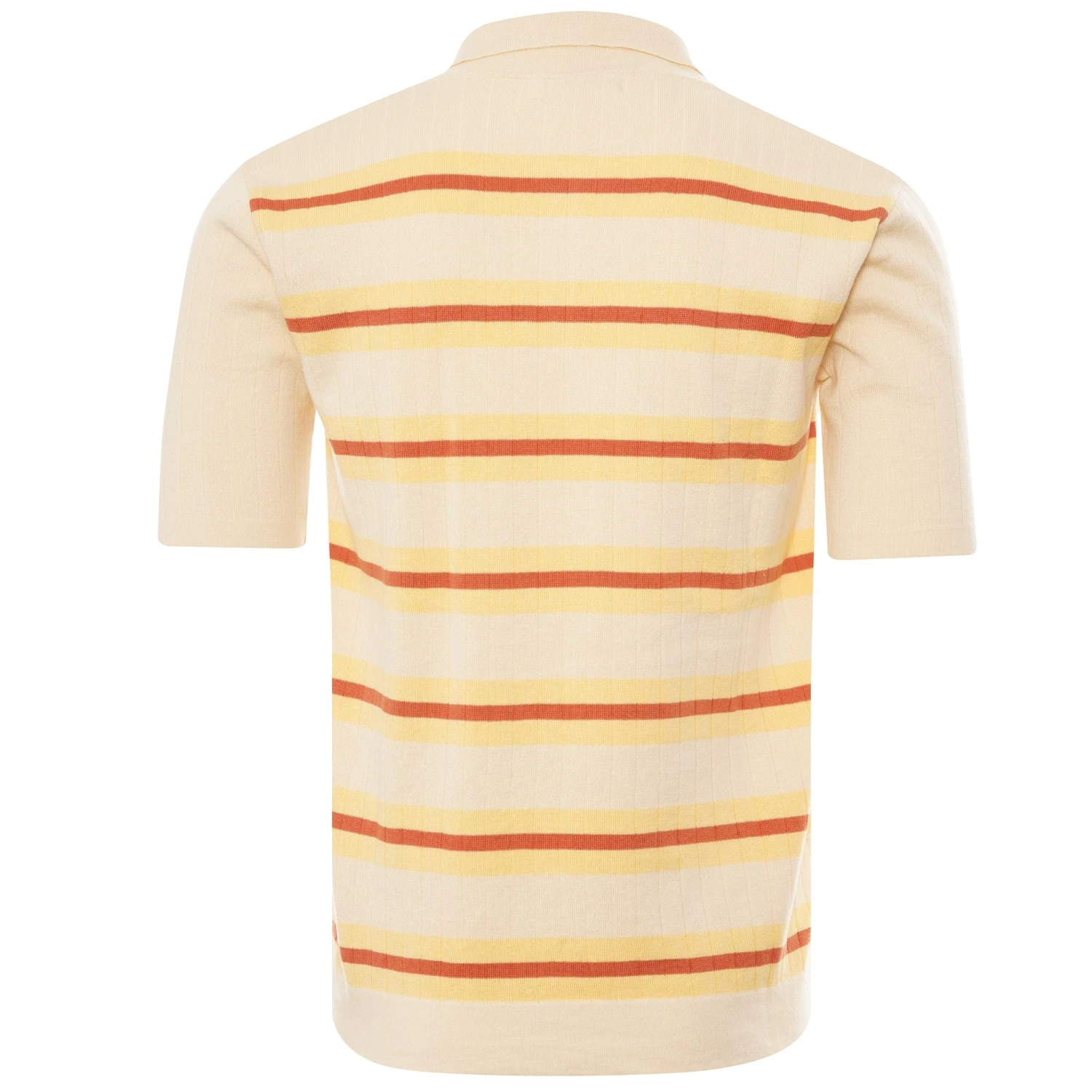 Far Afield Leroy S/S Polo - Seed Pearl 4 Far Afield Leroy S/S Polo - Seed Pearl - Image 4