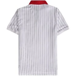 Fila Vintage BB1 Classic Vintage Striped Polo Shirt - White -Stuarts Fashion Store fila vintage bb1 classic vintage striped polo shirt white p57693 843151 image