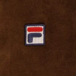 Fila Vintage Liston Colour Block Velour Track Top - Potting Soil -Stuarts Fashion Store fila vintage liston colour block velour track top potting soil p60720 900711 image