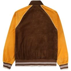 Fila Vintage Liston Colour Block Velour Track Top - Potting Soil -Stuarts Fashion Store fila vintage liston colour block velour track top potting soil p60720 900718 image