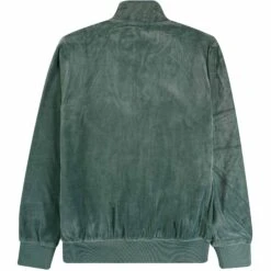 Fila Vintage Marc Velour Track Jacket - Dark Forest -Stuarts Fashion Store fila vintage marc velour track jacket dark forest p60718 900676 image