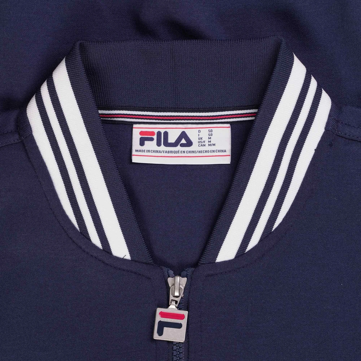 Fila Vintage Settanta 2 Track Top - Fila Navy 2 Fila Vintage Settanta 2 Track Top - Fila Navy - Image 2