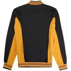 Fila Vintage Settanta Baseball Track Jacket - Black And Yam -Stuarts Fashion Store fila vintage settanta baseball track jacket black and yam p60291 890723 image