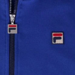 Fila Vintage Settanta Baseball Track Jacket - Bright Blue -Stuarts Fashion Store fila vintage settanta baseball track jacket bright blue p57682 842893 image