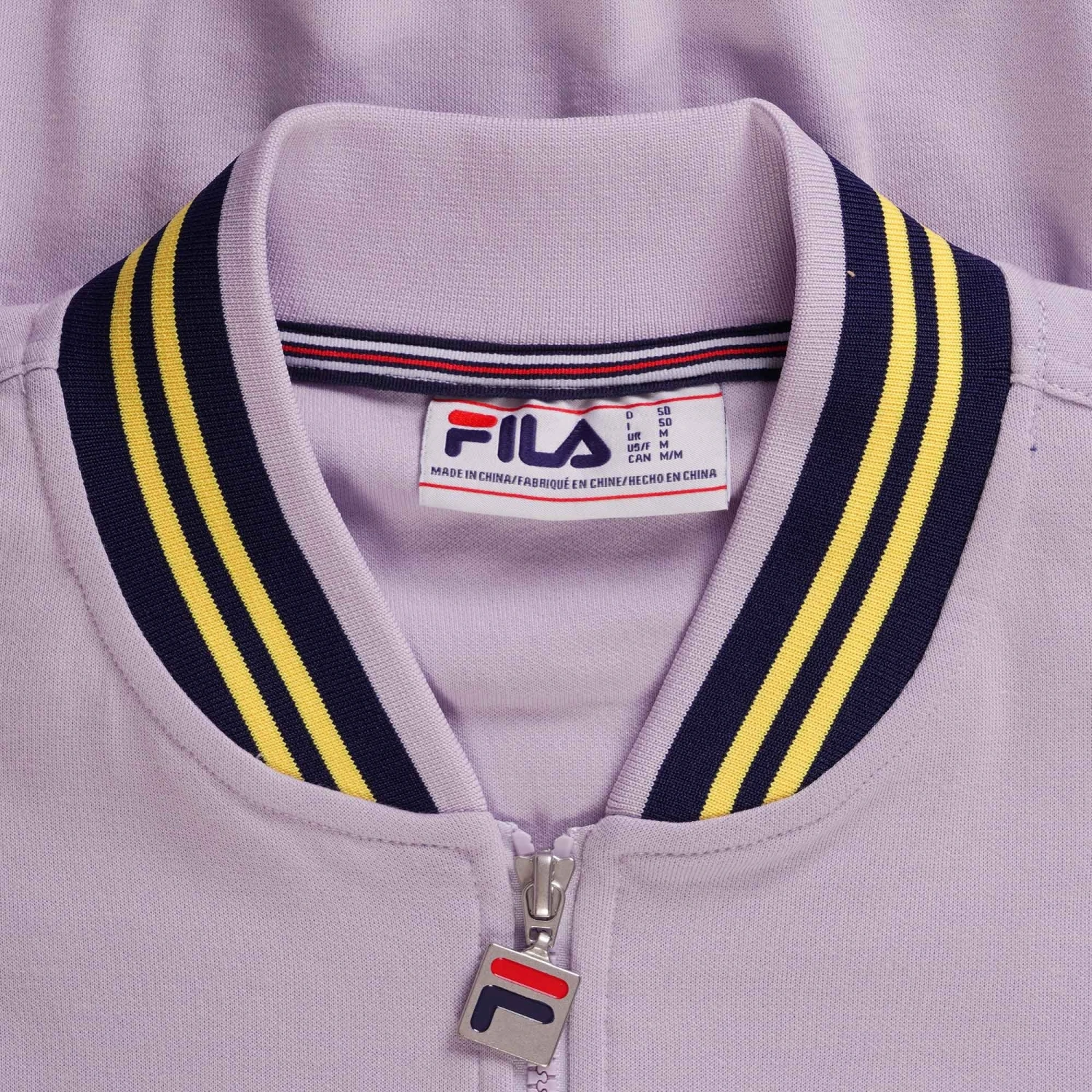 Fila Vintage Settanta Baseball Track Jacket - Thistle 2 Fila Vintage Settanta Baseball Track Jacket - Thistle - Image 2