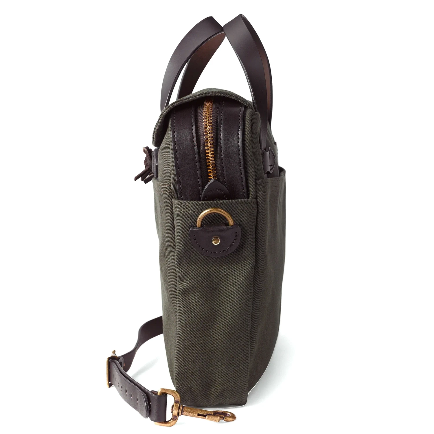 Filson Original Briefcase - Otter Green 2 Filson Original Briefcase - Otter Green - Image 2