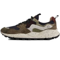 Flower Mountain Yamano 3 - Brown And Navy