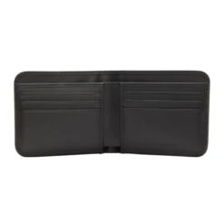 Fred Perry Burnished Leather Billfold Wallet - Black 5 Fred Perry Burnished Leather Billfold Wallet - Black -Stuarts Fashion Store fred perry burnished leather billfold wallet black p58884 859546 image