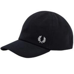 Fred Perry Classic Piqué Cap - Black