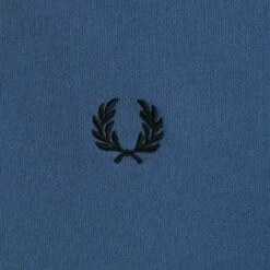 Fred Perry Crew Neck Sweatshirt - Midnight -Stuarts Fashion Store fred perry crew neck sweatshirt midnight p59492 876909 image