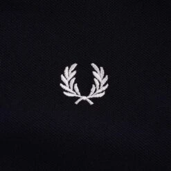 Fred Perry M3600 Twin Tipped Polo - Navy/White -Stuarts Fashion Store fred perry m3600 twin tipped polo navy white p50118 658466 image