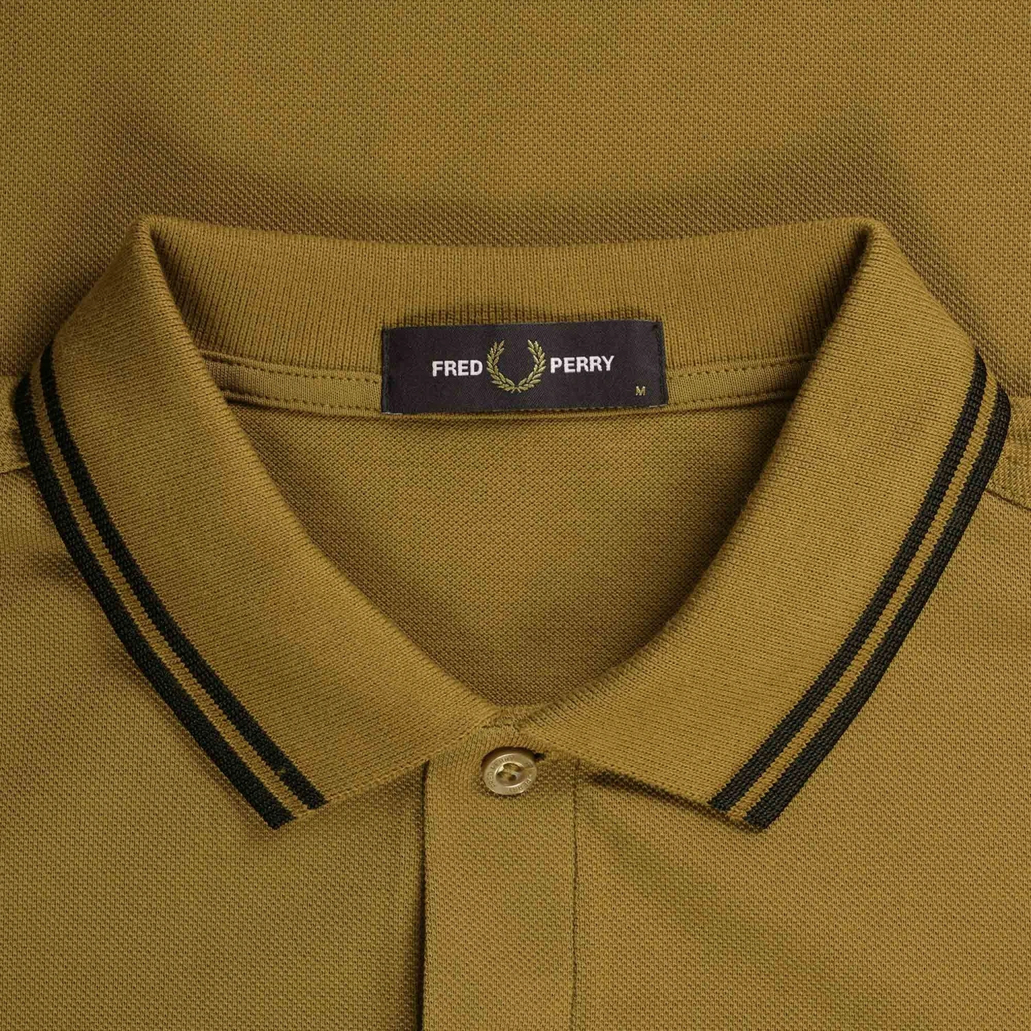 Fred Perry M3600 Twin Tipped Polo Shirt - Dark Caramel 2 Fred Perry M3600 Twin Tipped Polo Shirt - Dark Caramel - Image 2