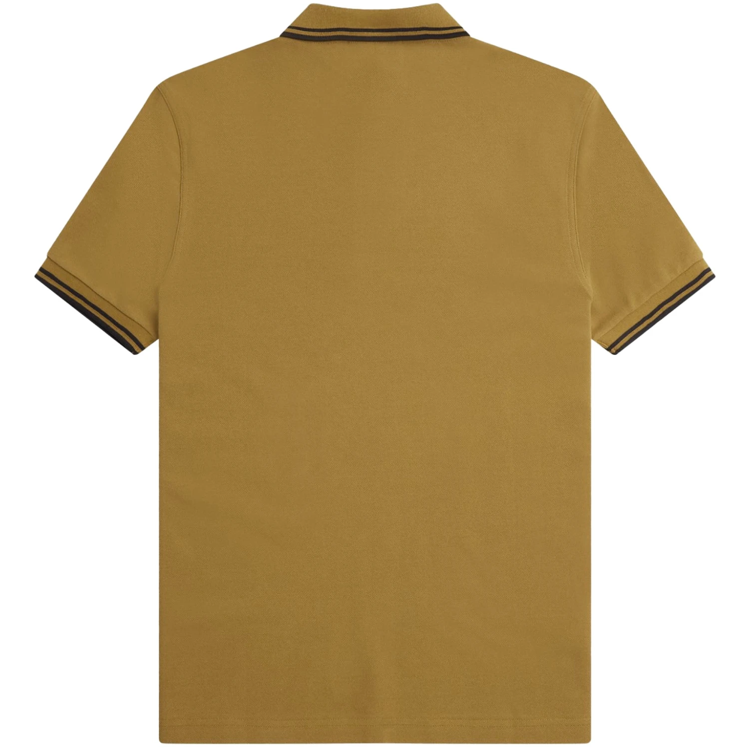 Fred Perry M3600 Twin Tipped Polo Shirt - Dark Caramel 4 Fred Perry M3600 Twin Tipped Polo Shirt - Dark Caramel - Image 4