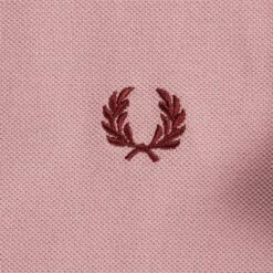 Fred Perry M3600 Twin Tipped Polo Shirt - Dusty Rose 6 Fred Perry M3600 Twin Tipped Polo Shirt - Dusty Rose -Stuarts Fashion Store fred perry m3600 twin tipped polo shirt dusty rose p59475 877087 image