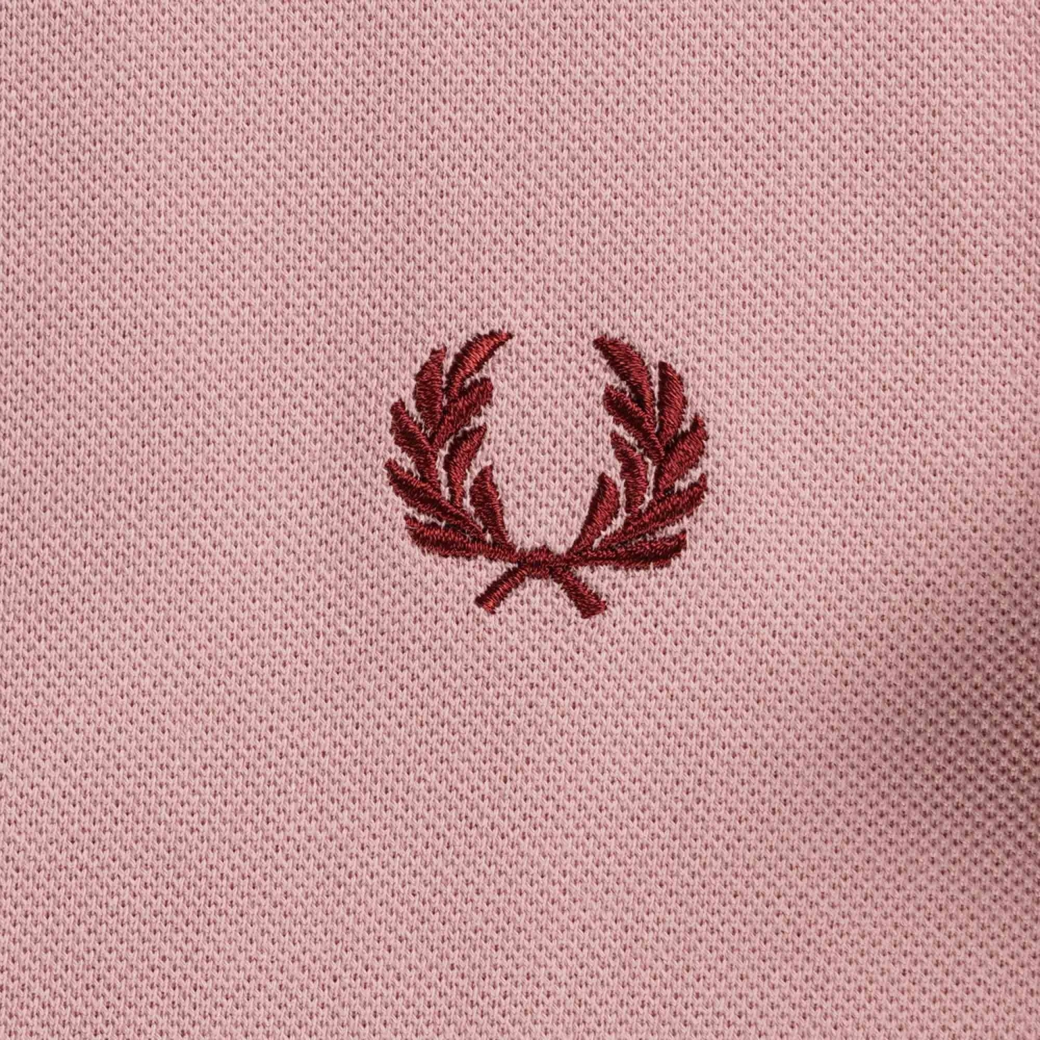 Fred Perry M3600 Twin Tipped Polo Shirt - Dusty Rose 3 Fred Perry M3600 Twin Tipped Polo Shirt - Dusty Rose - Image 3