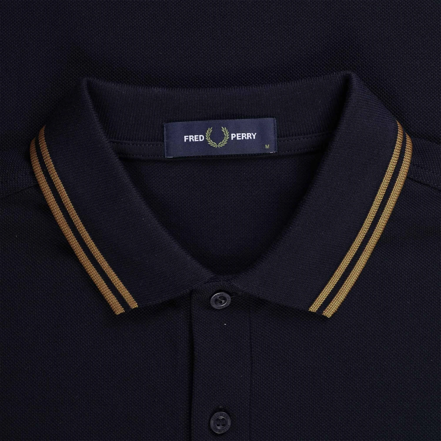 Fred Perry M3600 Twin Tipped Polo Shirt - Navy 2 Fred Perry M3600 Twin Tipped Polo Shirt - Navy - Image 2