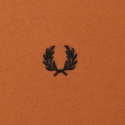 Fred Perry M3600 Twin Tipped Polo Shirt - Nutflake -Stuarts Fashion Store fred perry m3600 twin tipped polo shirt nutflake p59036 866360 image