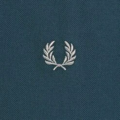 Fred Perry M3600 Twin Tipped Polo Shirt - Petrol Blue -Stuarts Fashion Store fred perry m3600 twin tipped polo shirt petrol blue p59481 876975 image