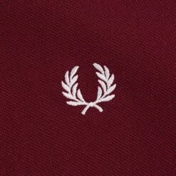 Fred Perry M3600 Twin Tipped Polo Shirt - Port -Stuarts Fashion Store fred perry m3600 twin tipped polo shirt port p44795 491941 image