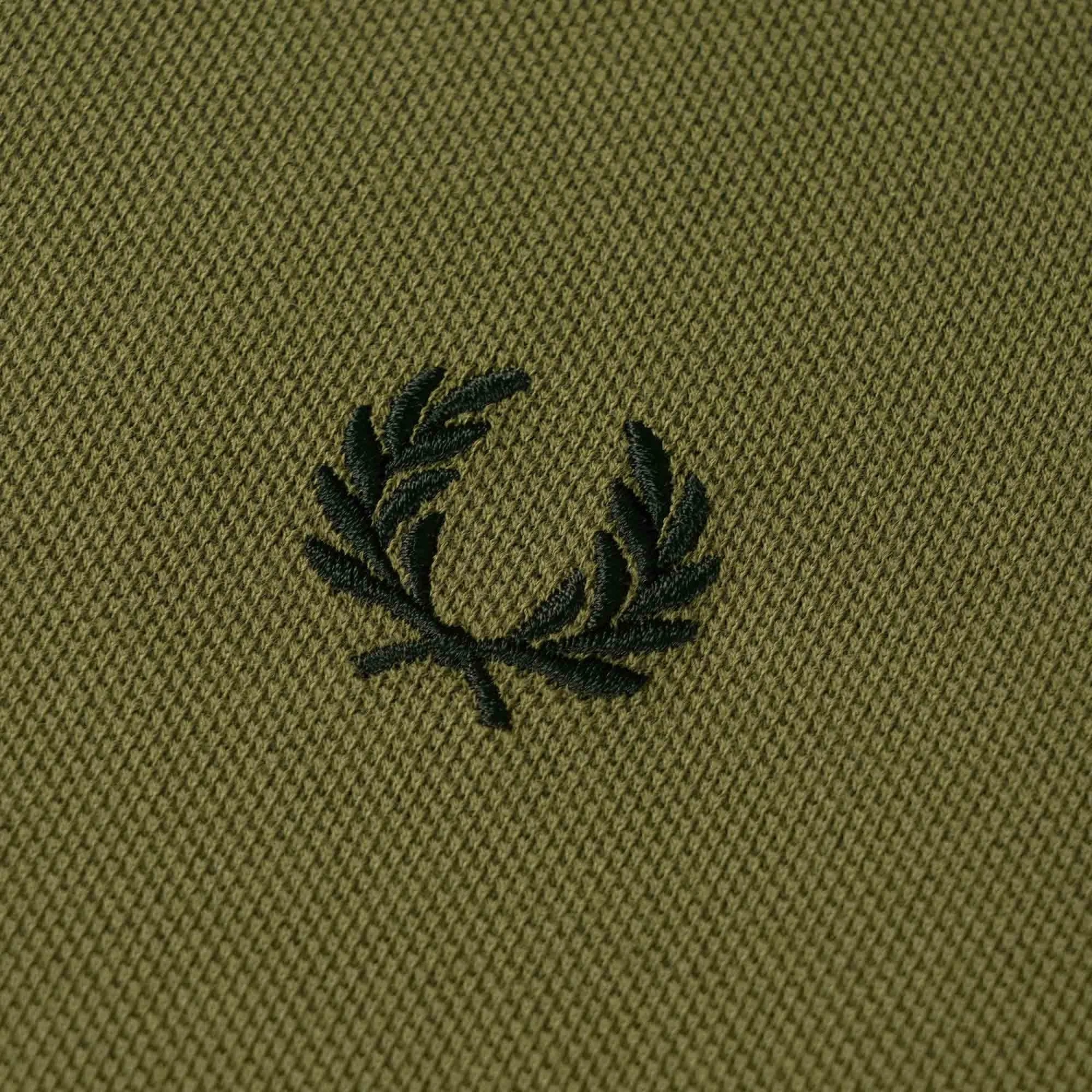 Fred Perry M3600 Twin Tipped Polo Shirt - Uniform Green 3 Fred Perry M3600 Twin Tipped Polo Shirt - Uniform Green - Image 3