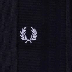 Fred Perry M5 Contrast Trim Henley Shirt - Navy -Stuarts Fashion Store fred perry m5 contrast trim henley shirt navy p57396 830699 image