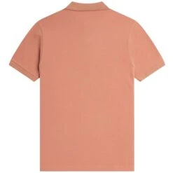 Fred Perry M6000 Plain Polo Shirt - Light Rust 7 Fred Perry M6000 Plain Polo Shirt - Light Rust -Stuarts Fashion Store fred perry m6000 plain polo shirt light rust p58952 863412 image