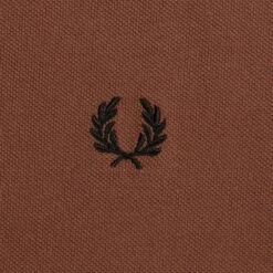 Fred Perry Reissues M12 Twin Tipped Polo Shirt - Burgundy -Stuarts Fashion Store fred perry reissues m12 twin tipped polo shirt burgundy p59471 877407 image